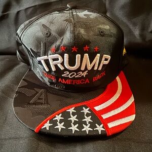 New Trump 2024 Take America Back Black and Red 2024 Cap
